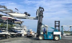 23,000 lbs boat forklift