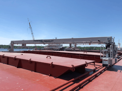 ship hatch cover crane Marine Travelift