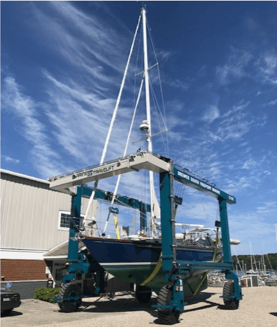 Brewer South Freeport Marine New Marine Travelift Boat Hoist