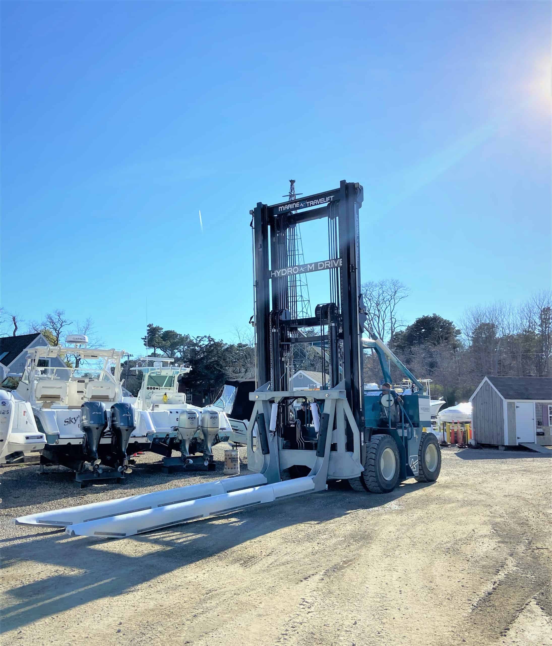 Ryder’s Cove Boat Yard Increases Capabilities with Marine Travelift